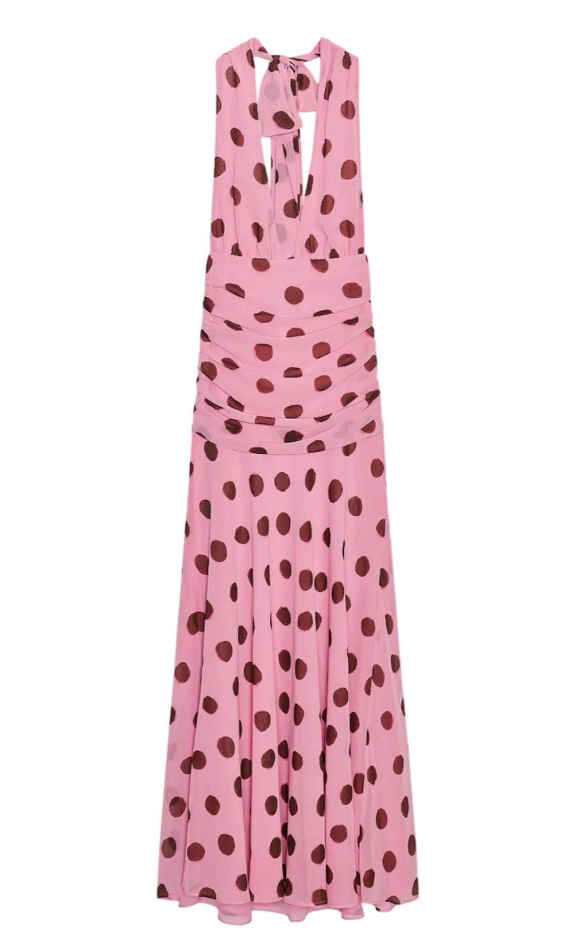 Lola Puantiye Maxi Elbise