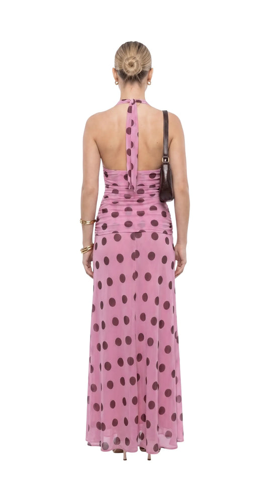 Lola Puantiye Maxi Elbise